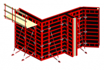Крупнощитовая опалубка